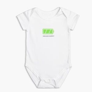 Tesla Endless Energy Baby Onesie